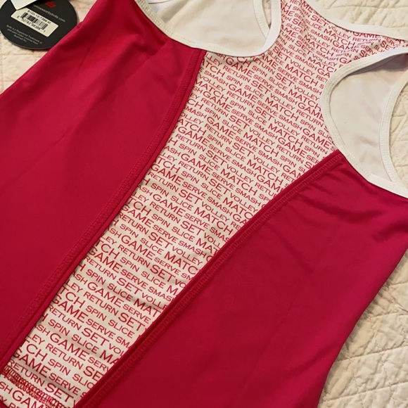 {NWT} Bolle | Racerback Tennis Athletic Top - Picture 5 of 8